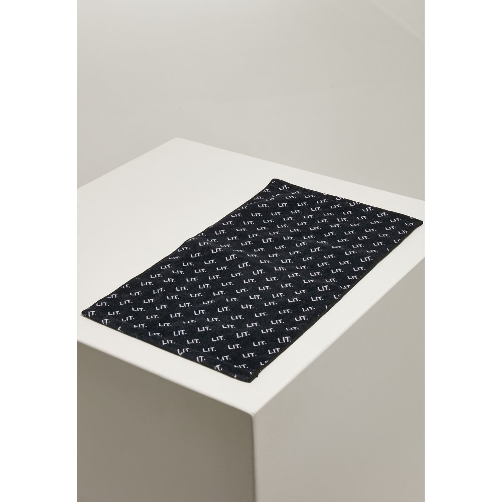 Mister Tee - LIT Mini Towel 2-Pack Badhanddoek - Zwart